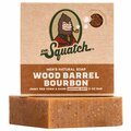 Qualitycare 5 oz Wood Barrel Bourbon Scent Soap Bar QU3307432